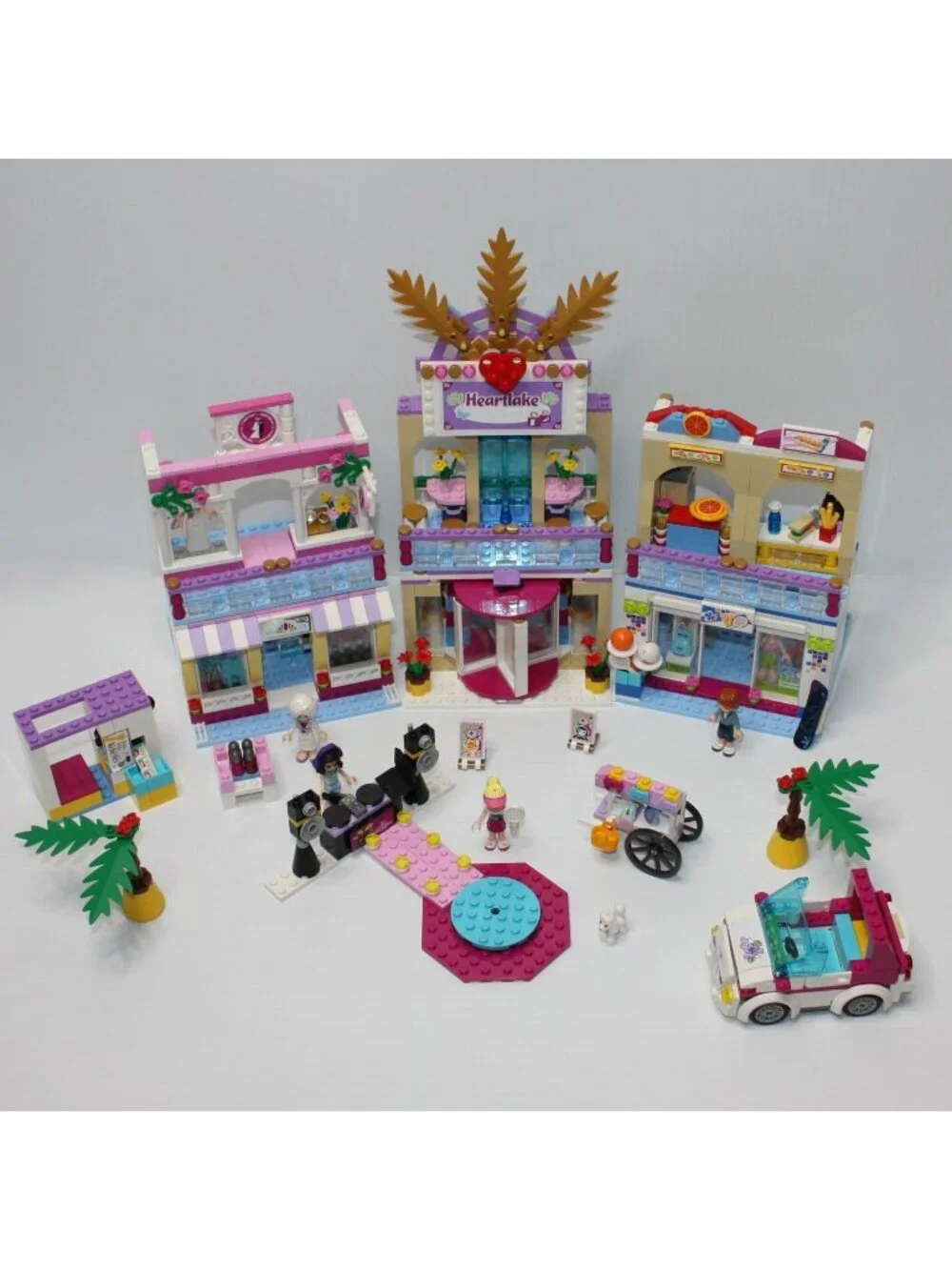 Lego Friends Heartlake Shopping Mall Complete Set 41058 with Instructions NO Box